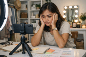 Read more about the article Content Burnout: Masalah Serius yang Jarang Dibahas Creator Digital