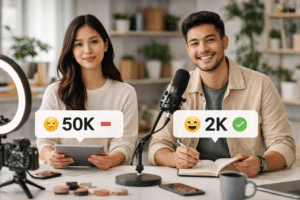 Read more about the article Jumlah Followers Tak Menentukan Kredibilitas Creator