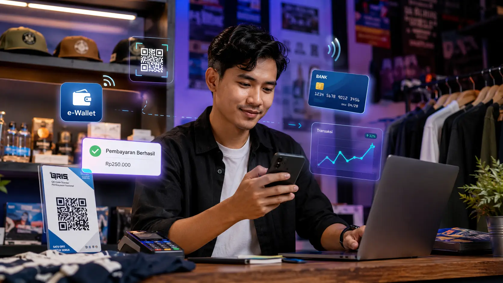 Read more about the article Pembayaran Digital & QRIS untuk Konversi Toko Online